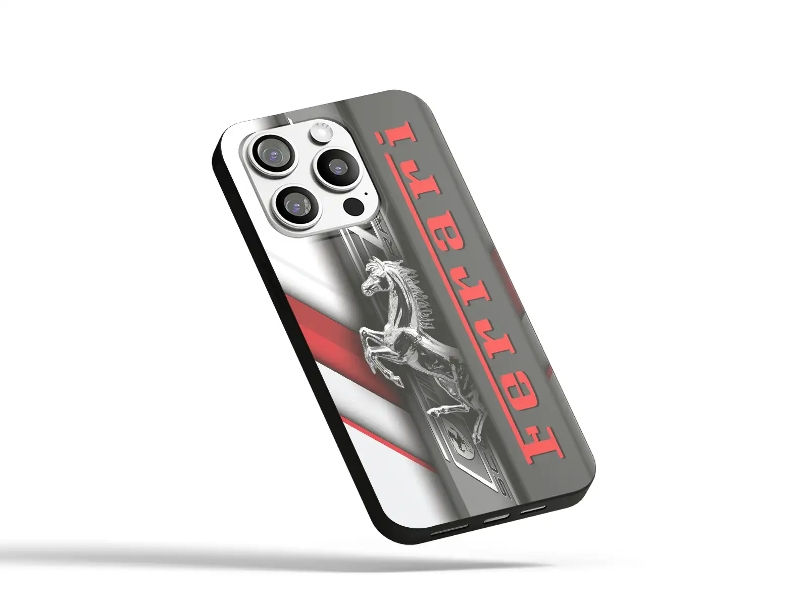 Ferrari Coole Smartphone Hülle Standard Minimal Look